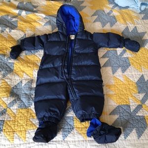 Baby Gap baby boys snowsuit NWOT